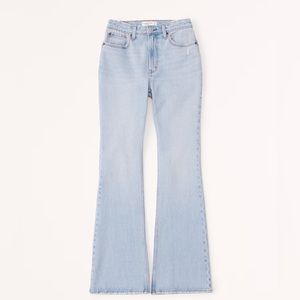 Abercrombie & Fitch Curve Love High Rise Vintage Flare Jean